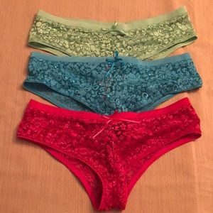 Victoria’s Secret Sexy Little Things Panties - 3 pairs